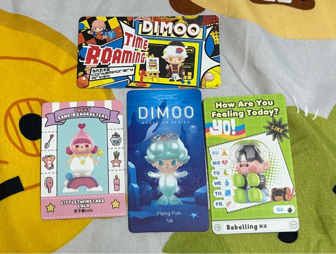 wtt popmart dimoo / pucky / pino jelly, Hobbies & Toys, Toys & Games on ...
