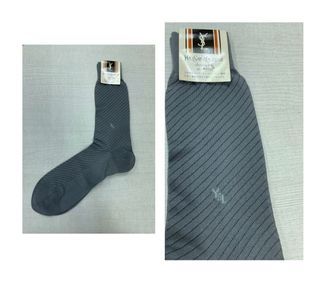 YSL gray socks