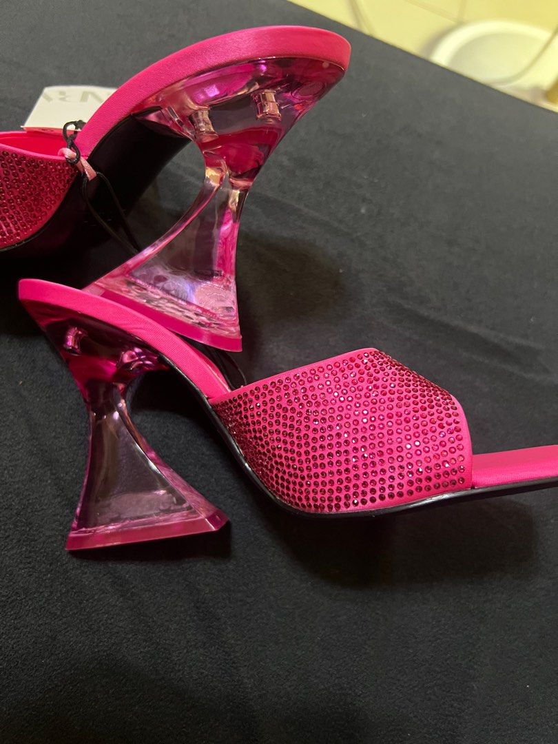 Zara pink pumps sale