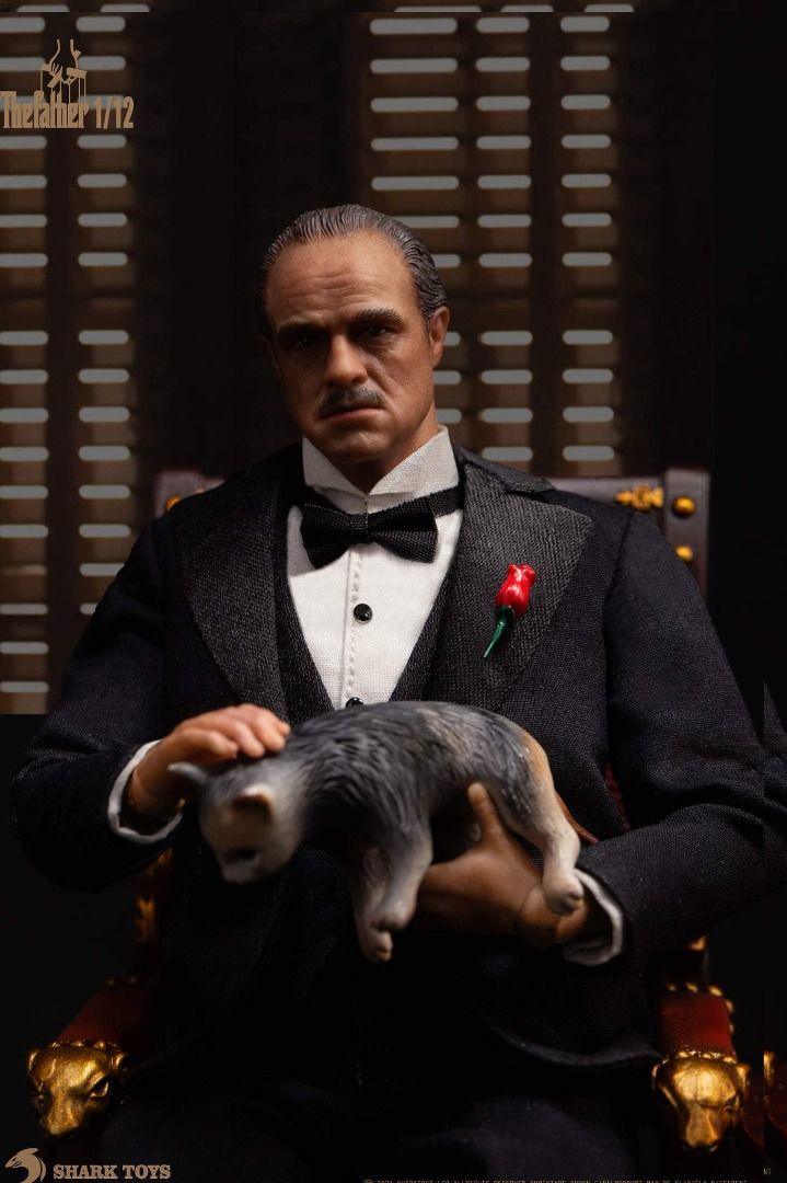100%全新未開現貨Shark Toys 1:12 Scale The Mafia Boss Figure, 玩具