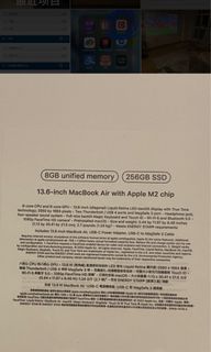13.6 inch Macbook Air with Apple M2 chip