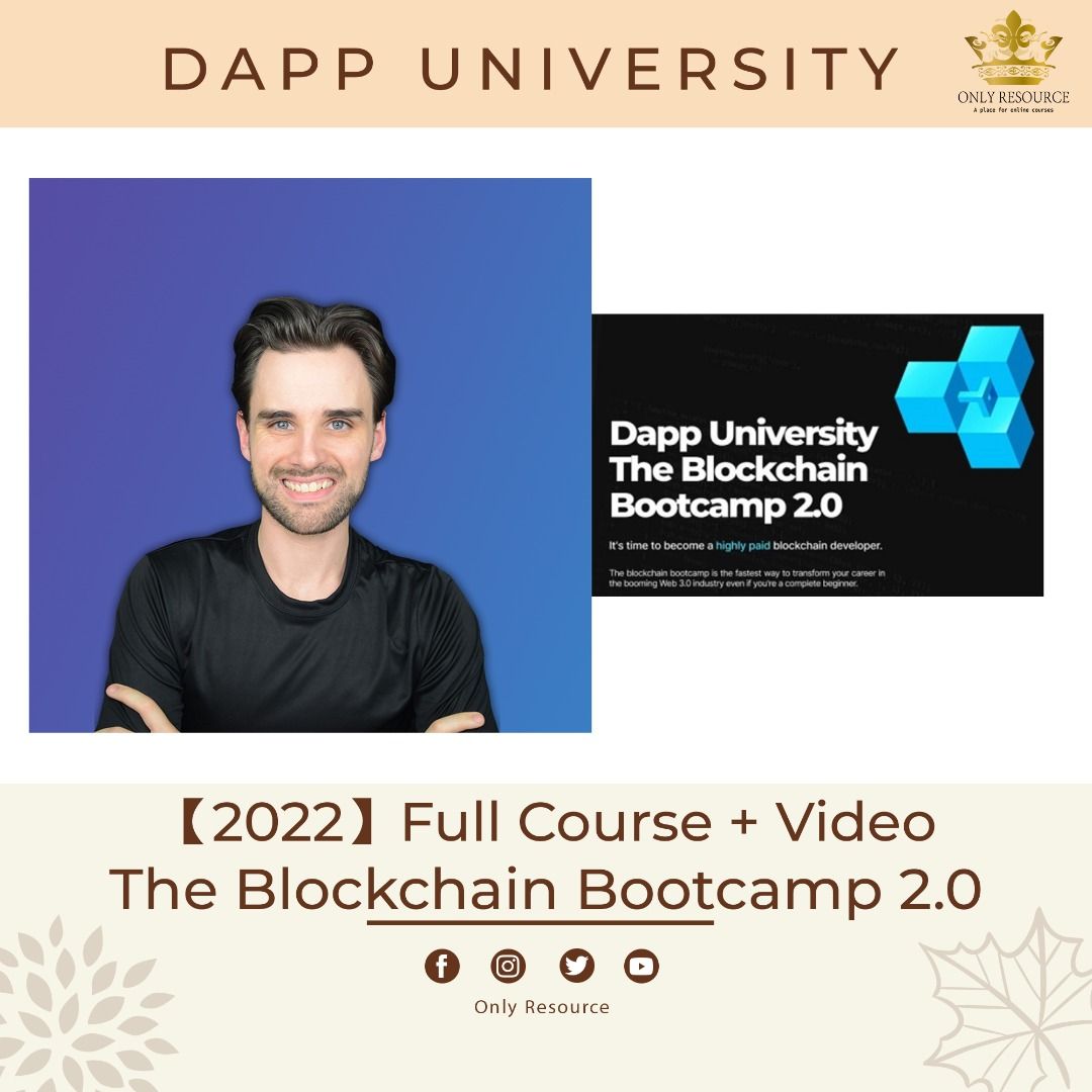 【2022】Dapp University - The Blockchain Bootcamp 2.0 {FULL COURSE ...