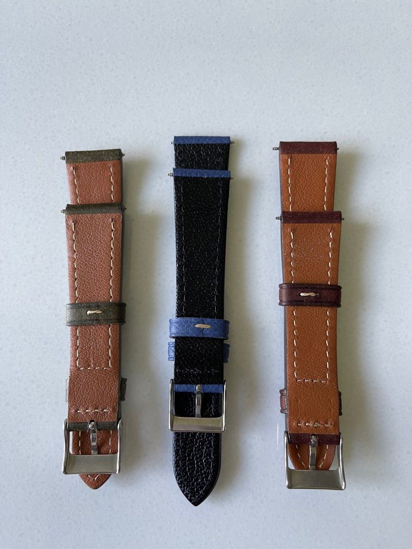 Taurillon Brown Speedy Leather Watch Strap - Change It