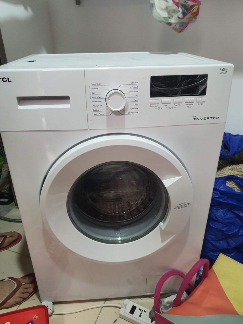 7kg TCL Inverter Washing Machine, TV & Home Appliances, Washing ...