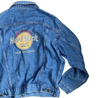 90s Hard Rock Cafe Denim Jacket Vintage
