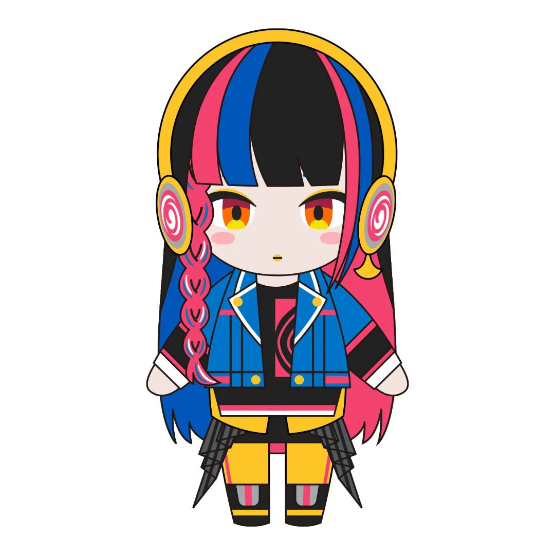 新品新作<ヰ世界情緒>アネモネブルゾン/花譜理芽春猿火幸祜KAFRIM神椿
