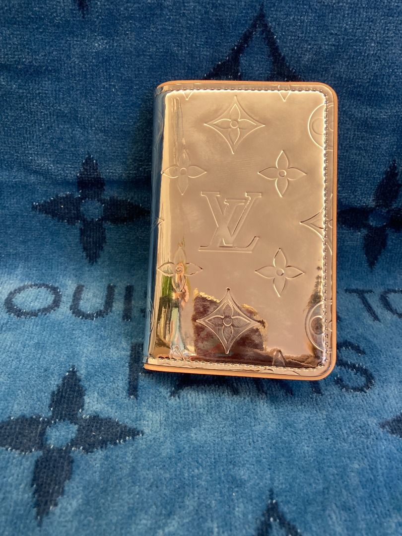 Louis Vuitton MONOGRAM MIRROR Slender Pocket Organizer/Wallet. M80805.