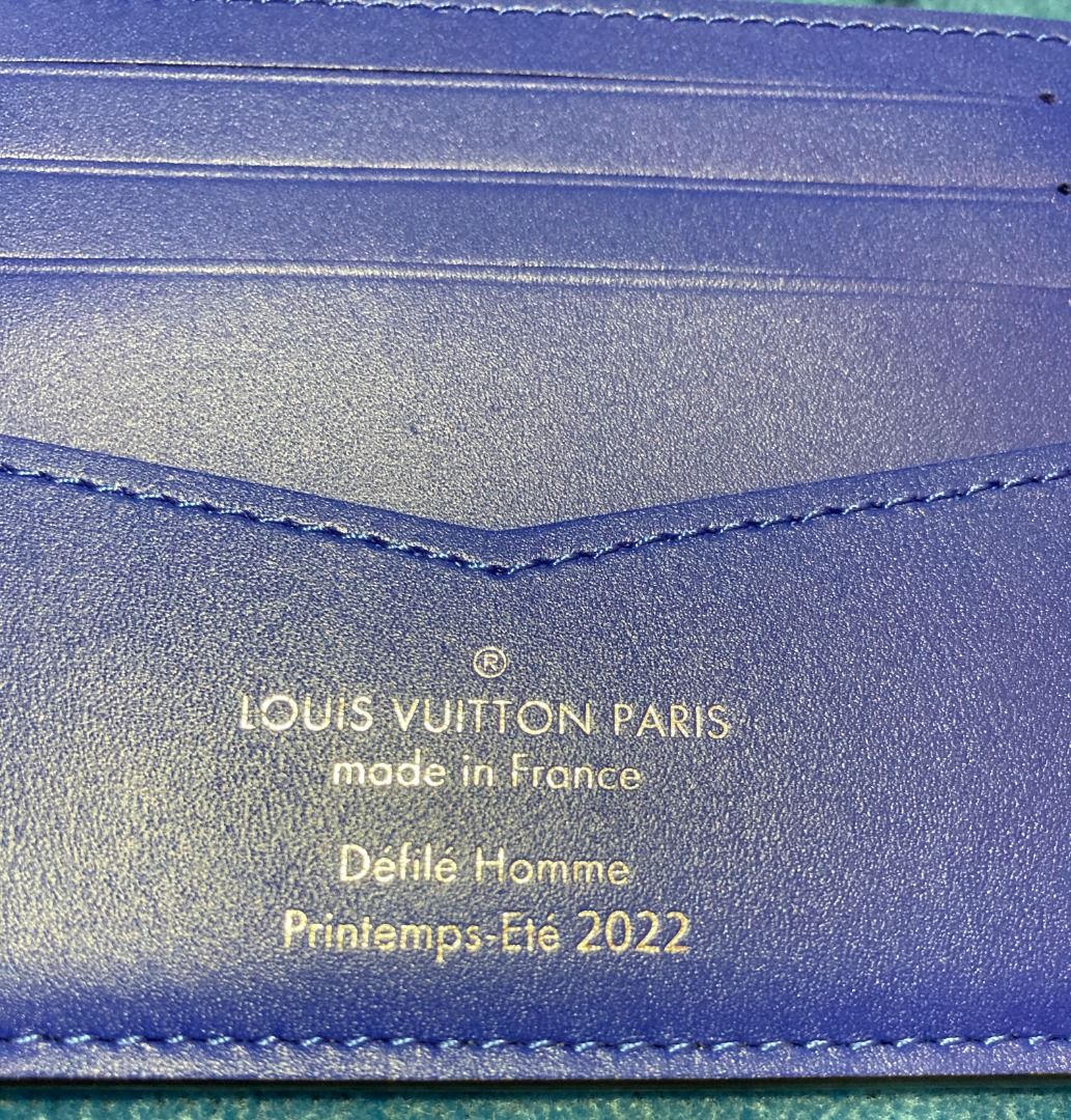 Louis Vuitton PF Slender Taurillon Illusion Blue/Green