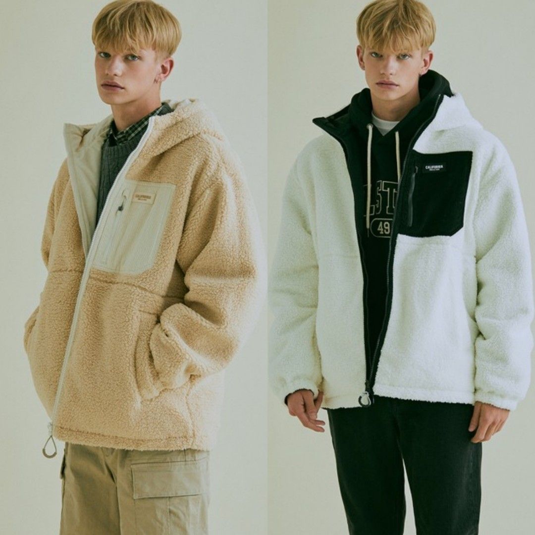 ☆韓国の人気☆【WHO.A.U】☆Reversible Hood Warm-u.p☆ ☆韓国の人気☆【WHO.A.U】☆Reversible Hood Warm-u.p☆ (WHO