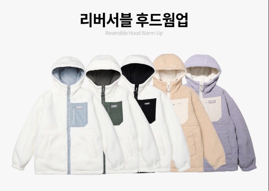 ☆韓国の人気☆【WHO.A.U】☆Reversible Hood Warm-u.p☆ ☆韓国の人気☆【WHO.A.U】☆Reversible Hood Warm-u.p☆