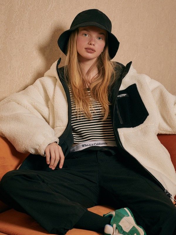 🇰🇷 韓國代購🇰🇷[ Who.A.U Reversible Hoodie Warm Up 雙面