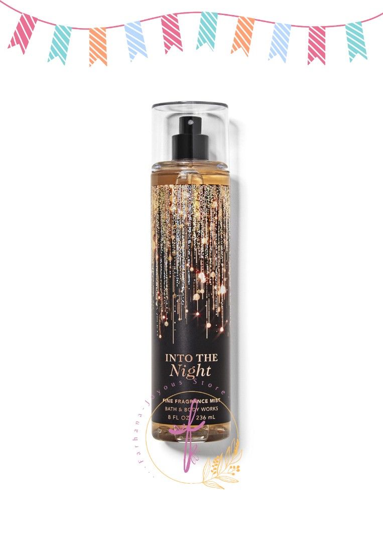 Bath and body works body mist into the night store