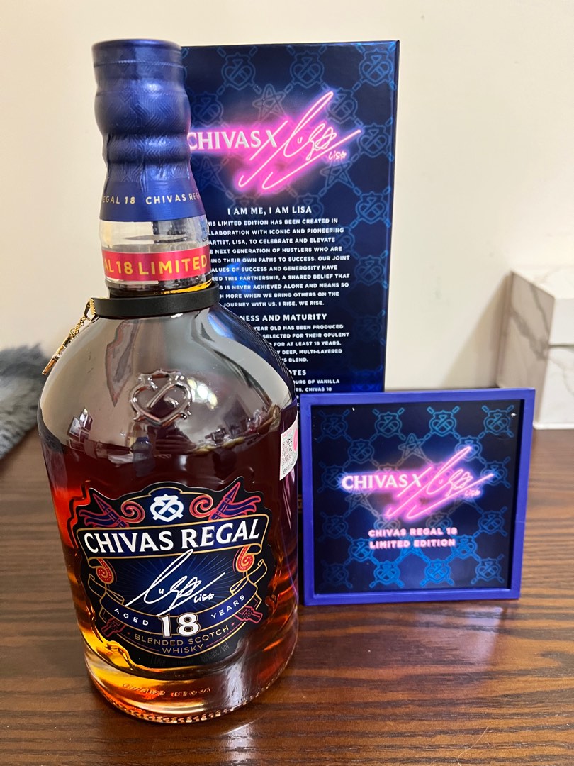 chivas シーバスリーガル18年 BLACKPINK LISA - ウイスキー