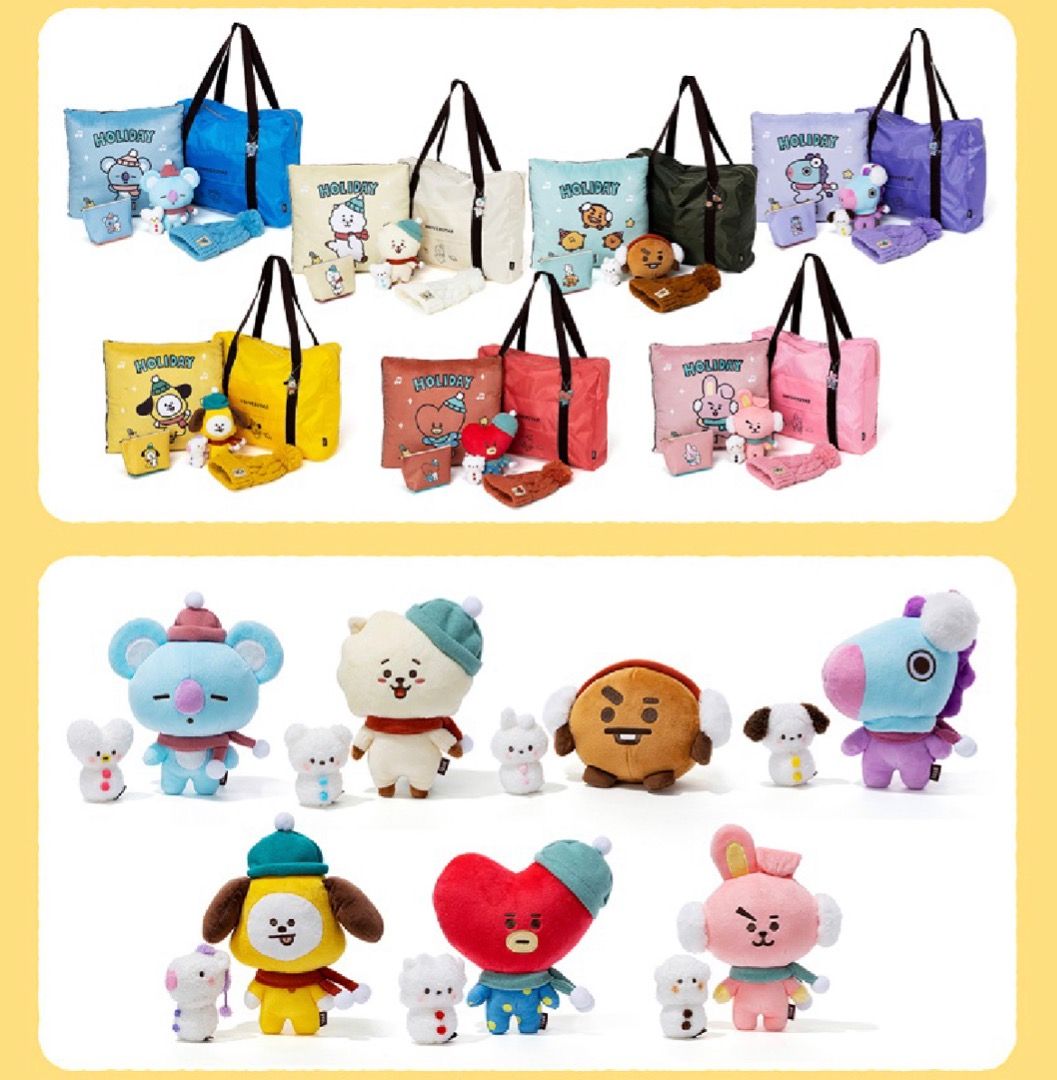 W270×H80×D20材質BT21 Happy Bag