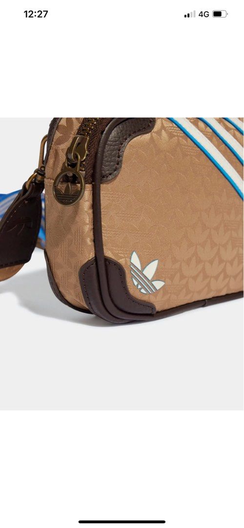 Adidas adicolor 70s mini airliner, Women's Fashion, Bags & Wallets, Cross-body Bags on Carousell