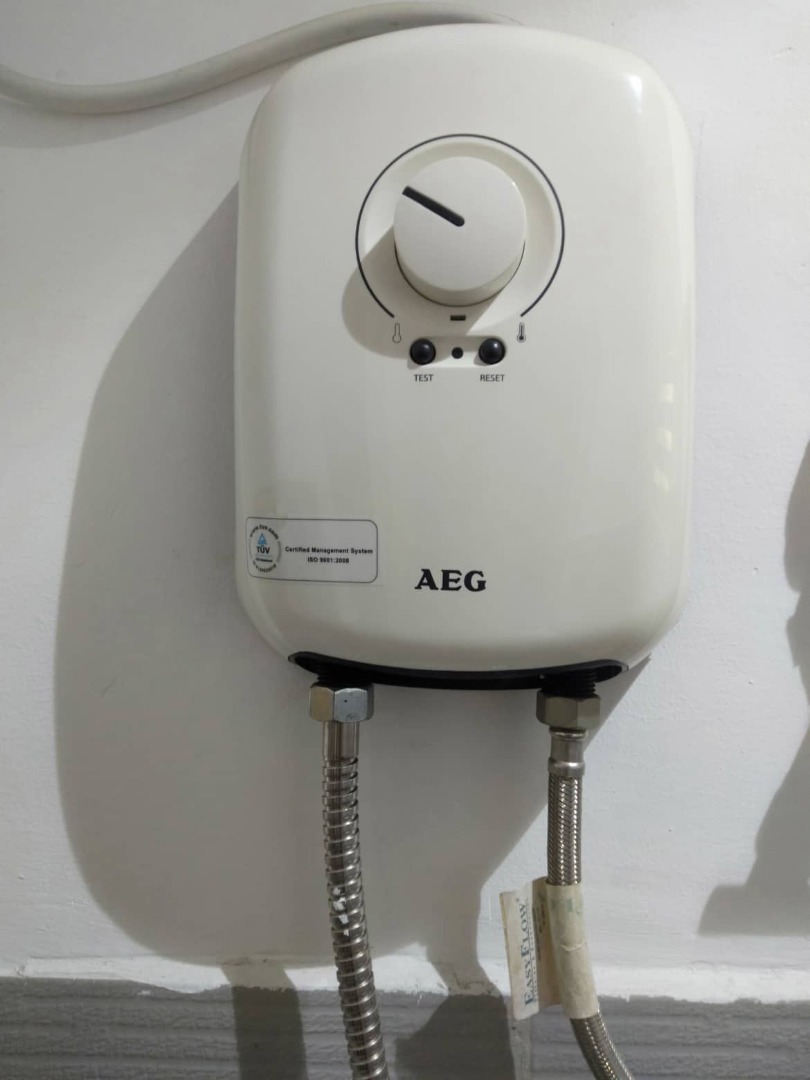 AEG Water Shower Heater, Furniture & Home Living, Bathroom & Kitchen