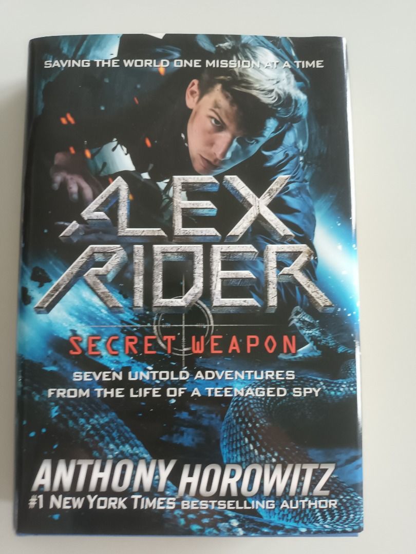 Alex Rider Secret Weapon - Anthony Horowitz, 興趣及遊戲, 書本 & 文具, 小說及非小說 ...