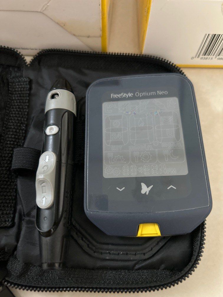 Abbott Optium Neo Freestyle glucose meter + 170180 lancets, Health