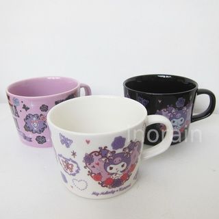 Genuine Sanrio Original In Stock Mug Hello Kitty My Melody Cinnamoroll  Kuromi Cute Ceramic Water Cup Household Couple Wash Cup