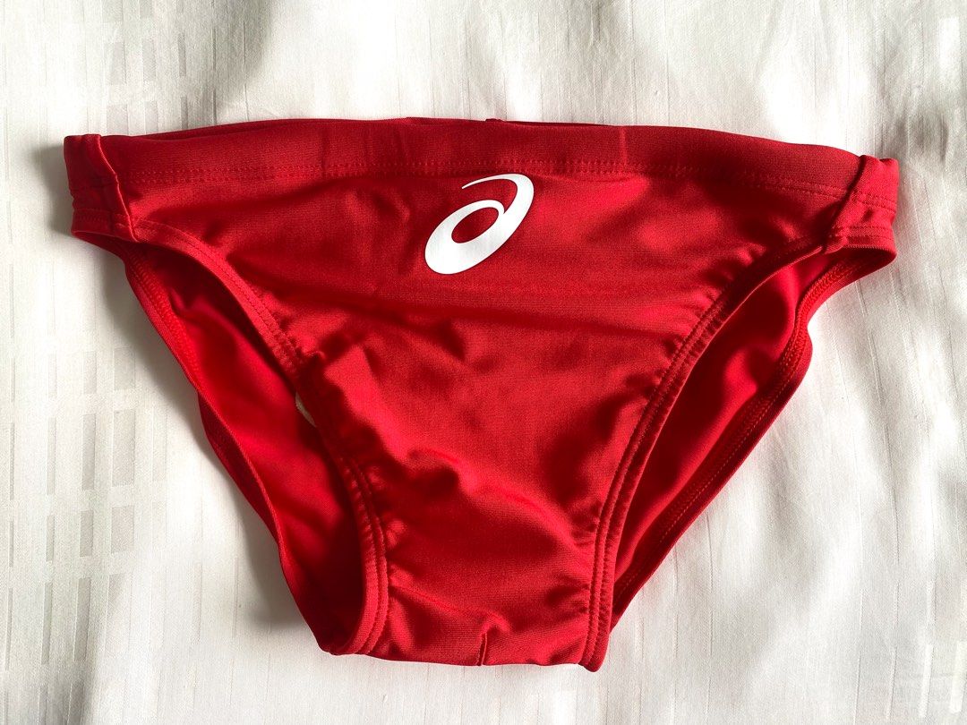 ASICS JAPAN Competition Swim Brief Red