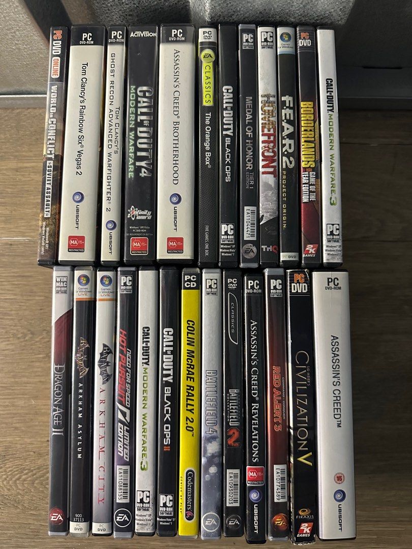 Assorted Used PC Games, Video Gaming, Video Games, Others on Carousell