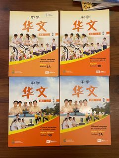 Assortment of Chinese textbooks and handbooks