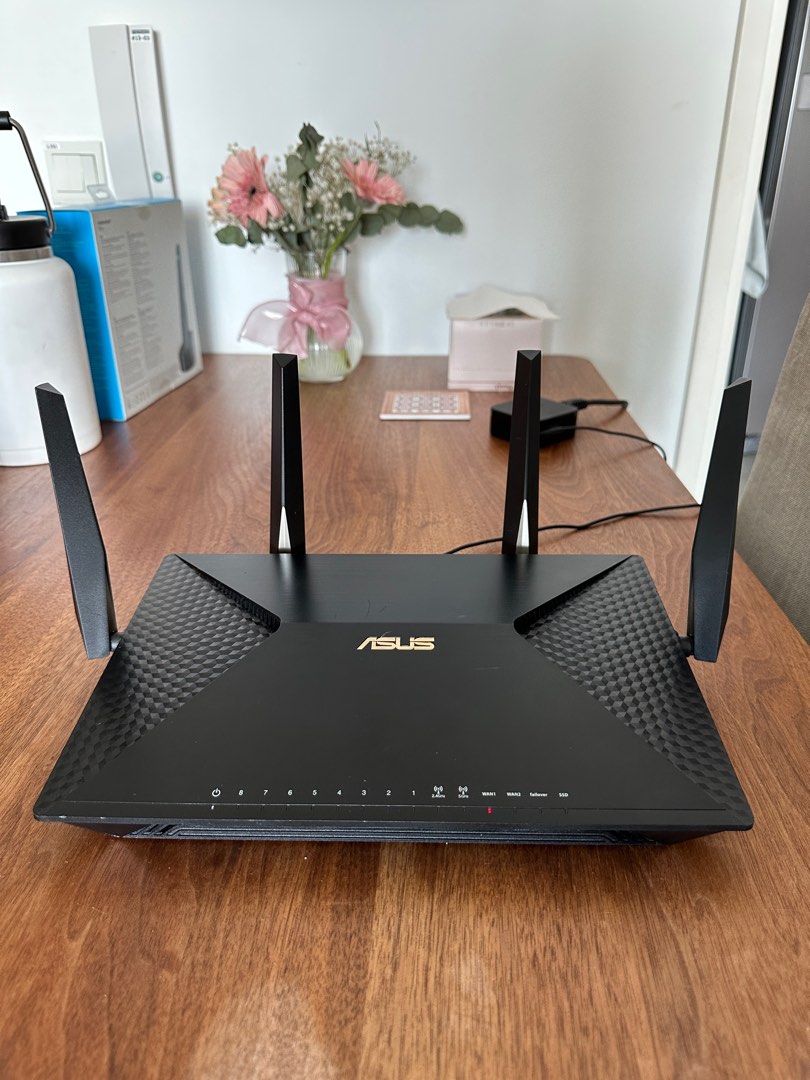 Asus Router Wan Asus BRT-AC828 Dual Wan Router, Computers & Tech, Parts & Accessories ...