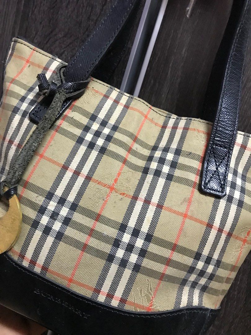 Authentic Burberry Nova Chek, Women's Fashion, Bags & Wallets, Tote