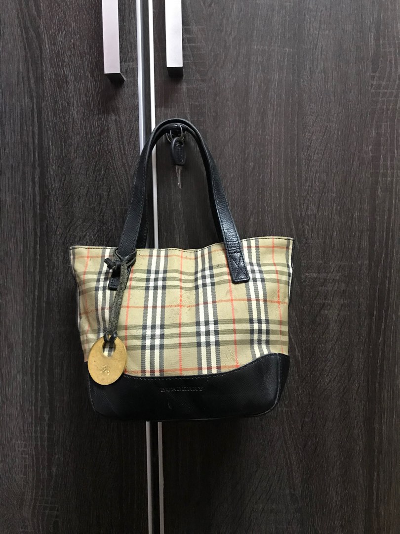 Authentic Burberry Nova Chek, Women's Fashion, Bags & Wallets, Tote