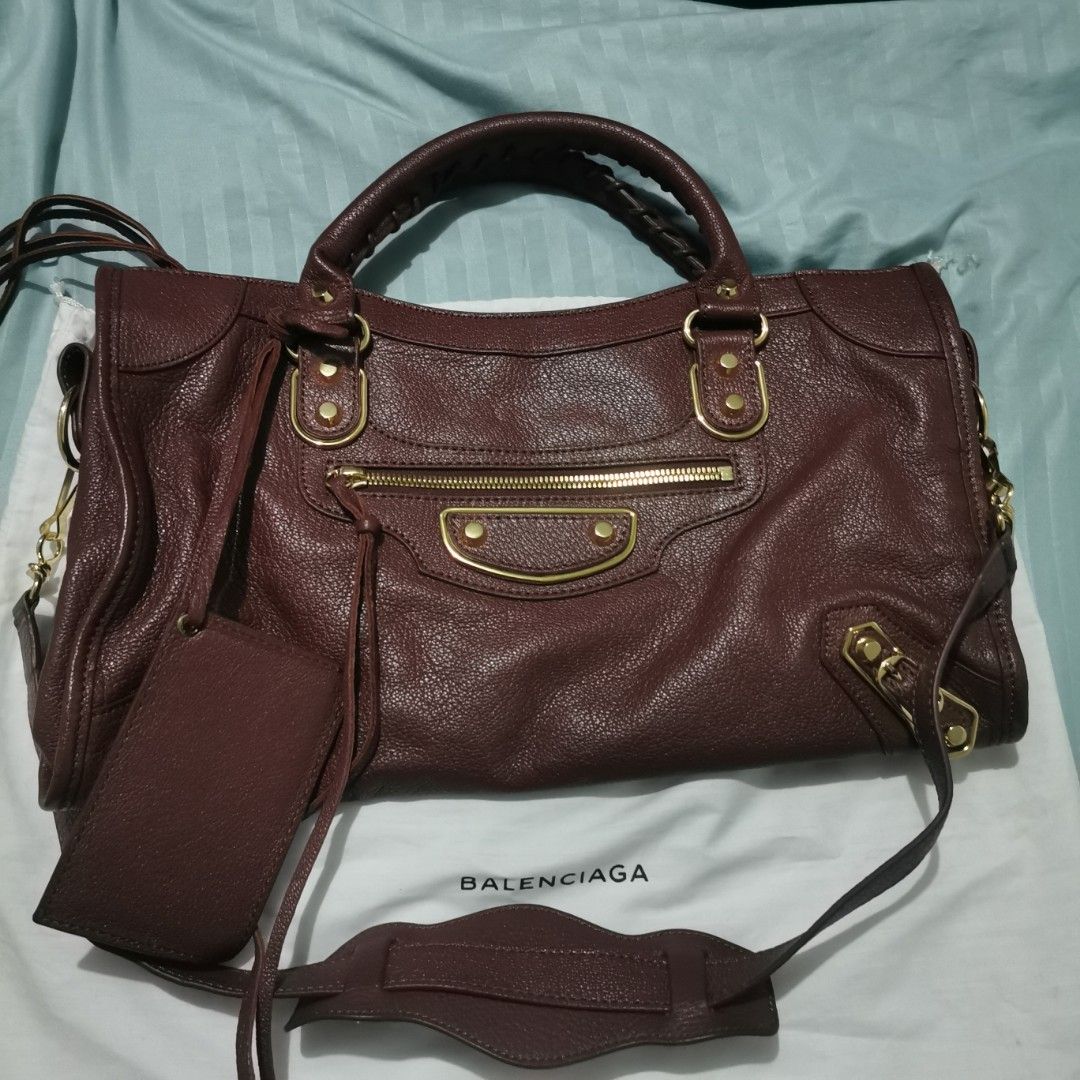 balenciaga metallic city