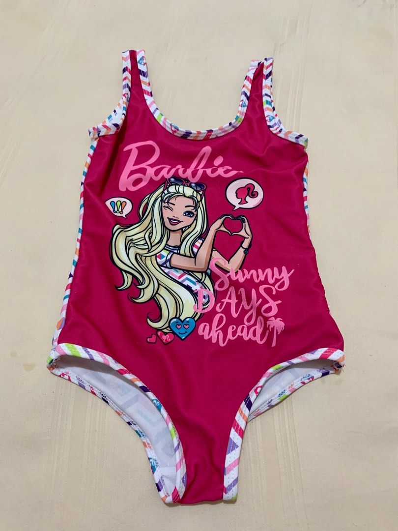 Barbie Swimsuit, Babies & Kids, Babies & Kids Fashion on Carousell