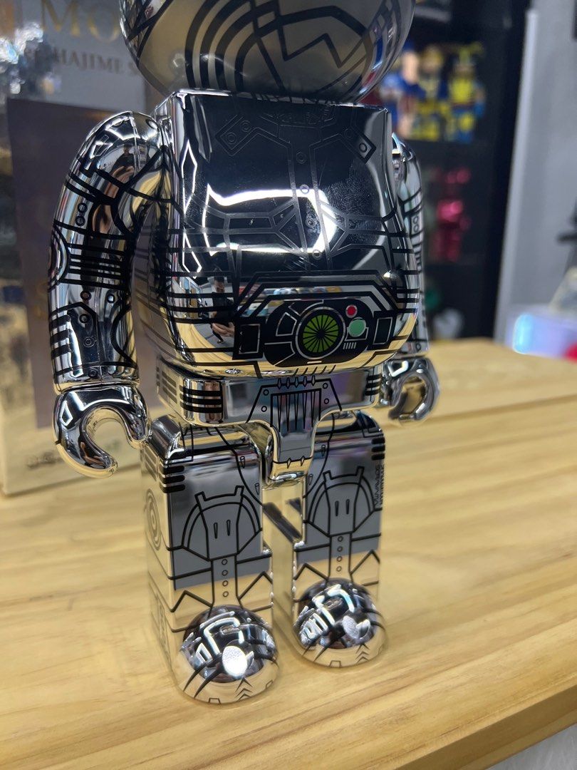 現貨BE@RBRICK SHADOW MOON (Ver.HAJIME SORAYAMA) 400％ & 1000