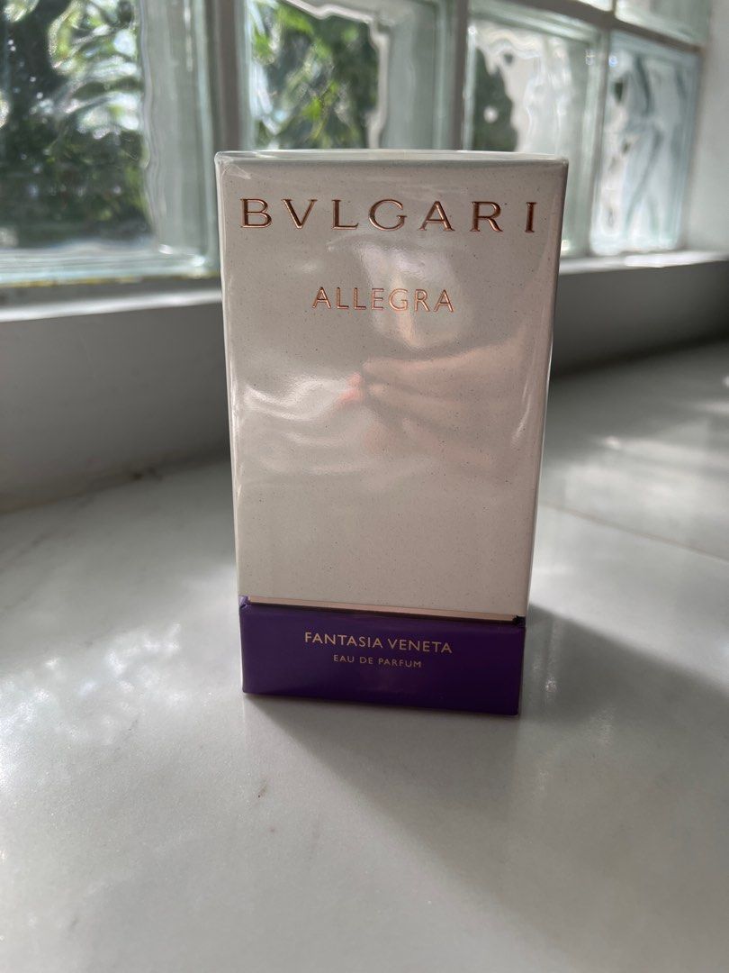 BN Bvlgari Allegra Fantasia Veneta 50ML Perfume, Beauty & Personal Care,  Fragrance & Deodorants on Carousell