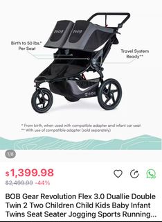 Bob double deals jogger used