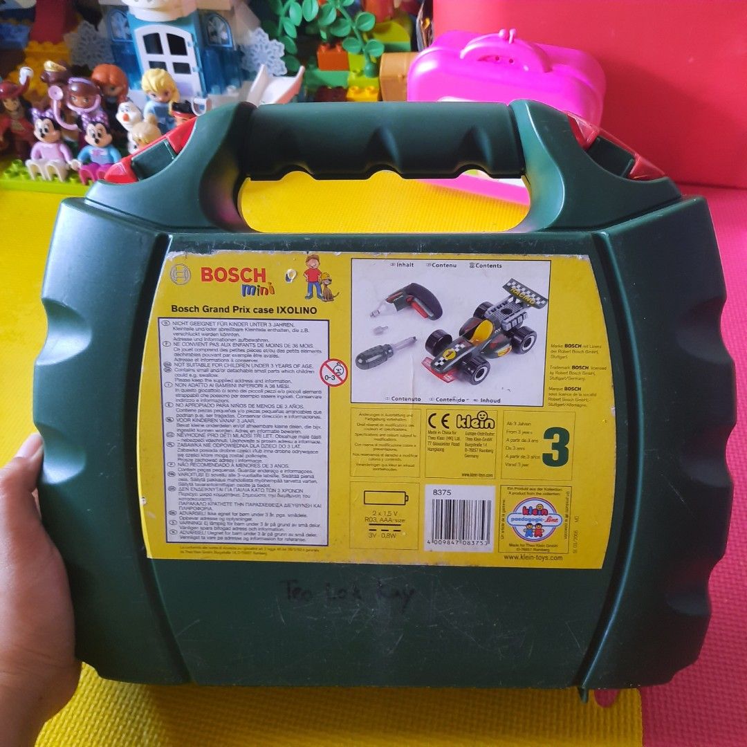 Bosch Build & Play Your Own Grandprix Race Car Mainan Edukasi Merakit