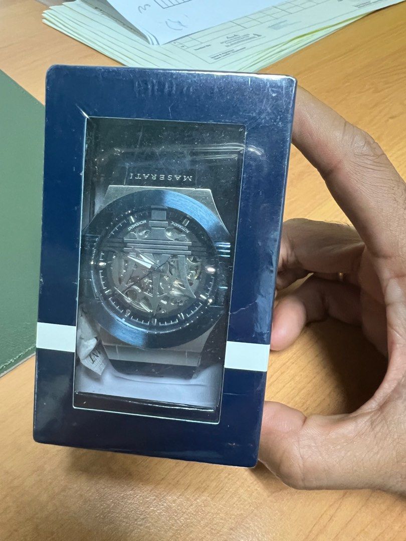 Brand new MASERATI potenza Auto 42MM Men s Fashion Watches