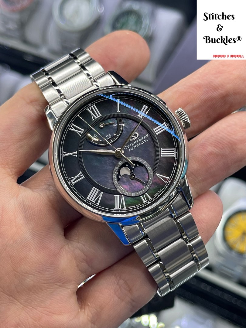 Orient star classic sales with moon phase
