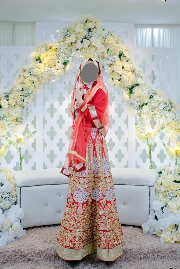 Bridal Wear Bollywood Lehenga Dress Muslimah Modest Wear