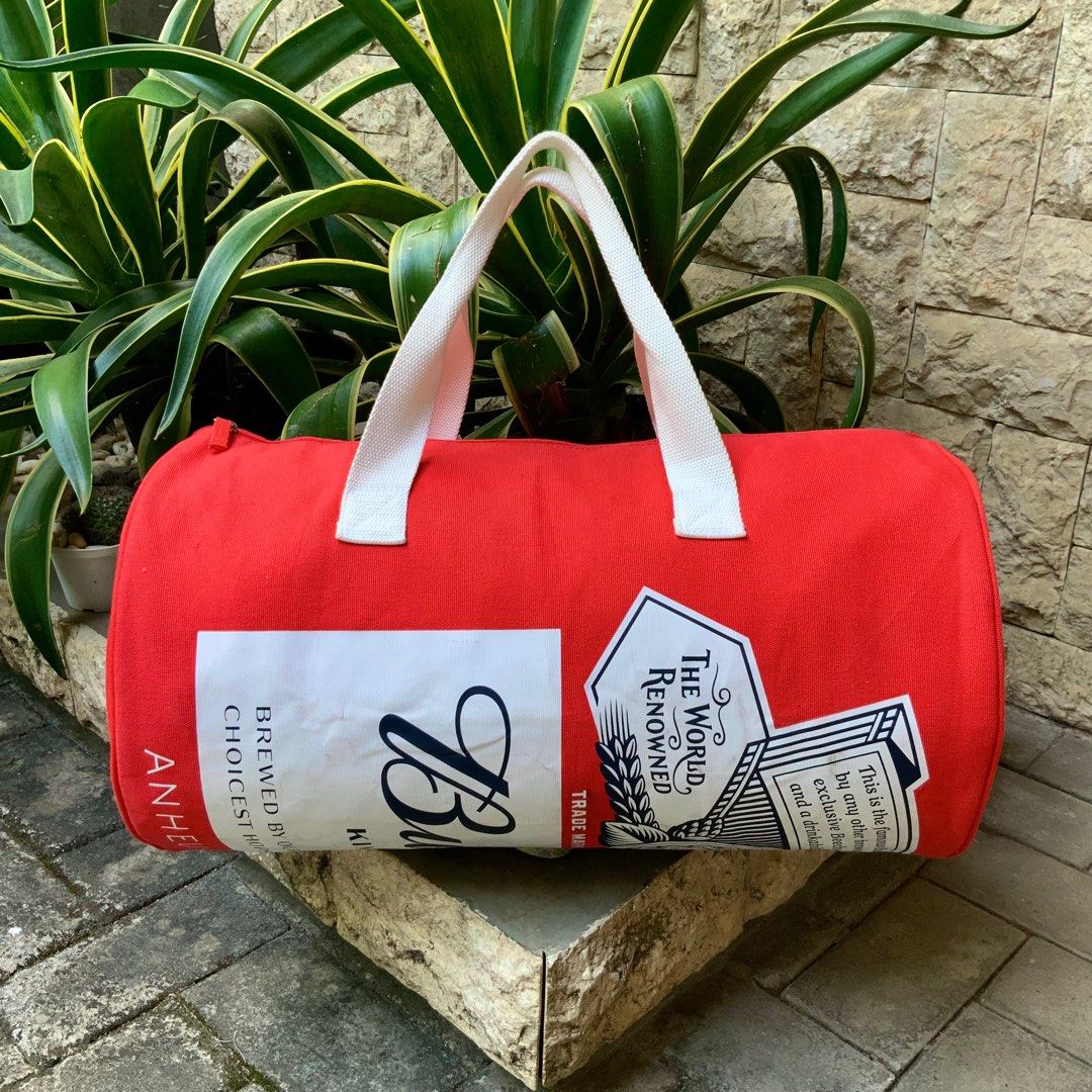 Budweiser duffle bag 2025