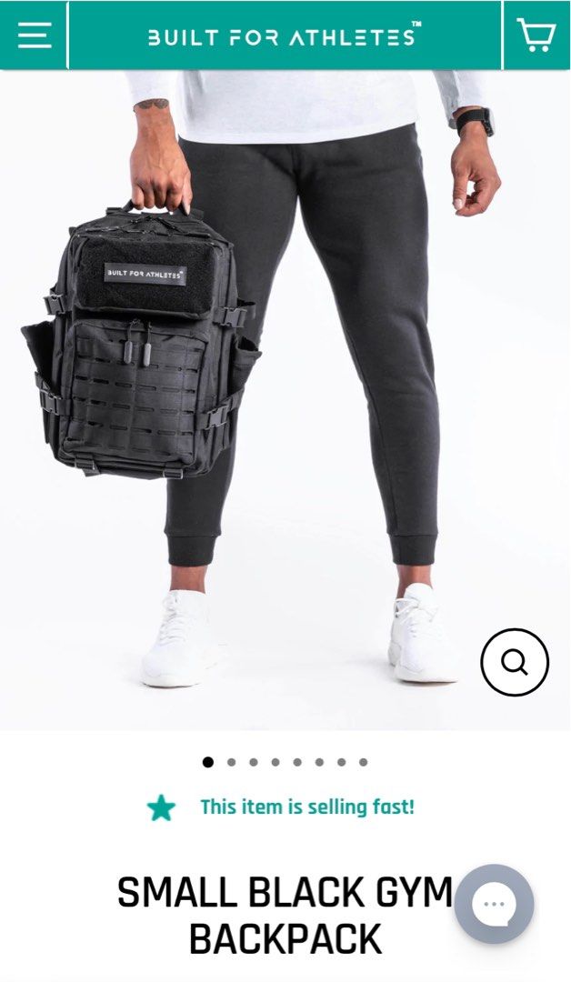 Built For Athletes (BFA) Gym Backpack 25L, Men's Fashion, Bags