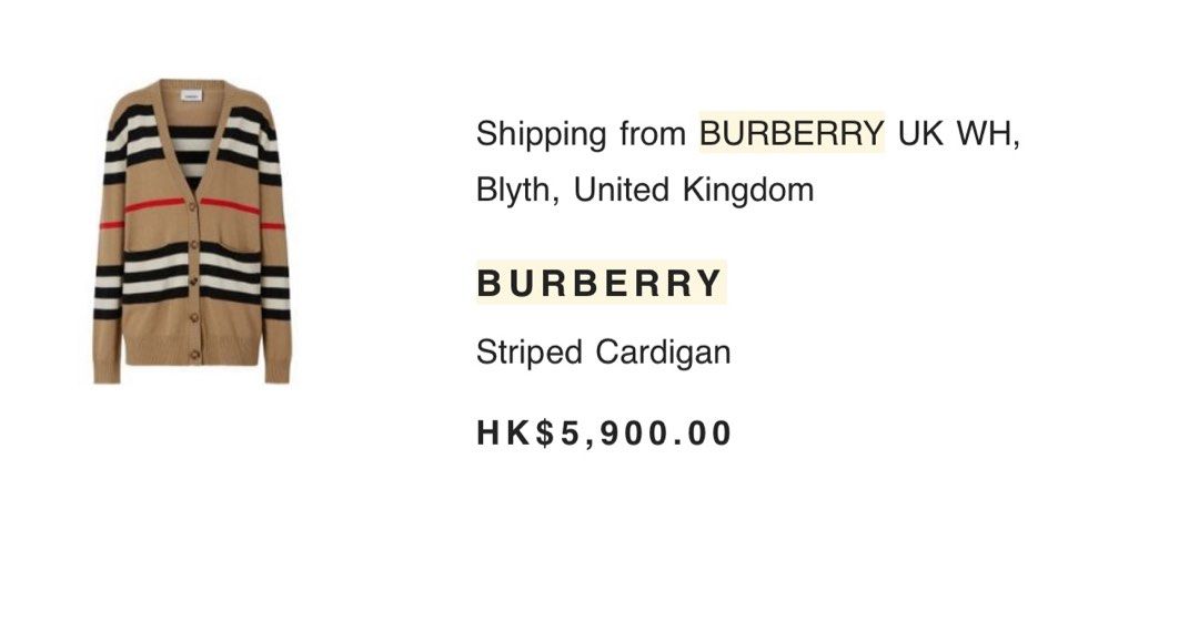 Burberry top uk wh