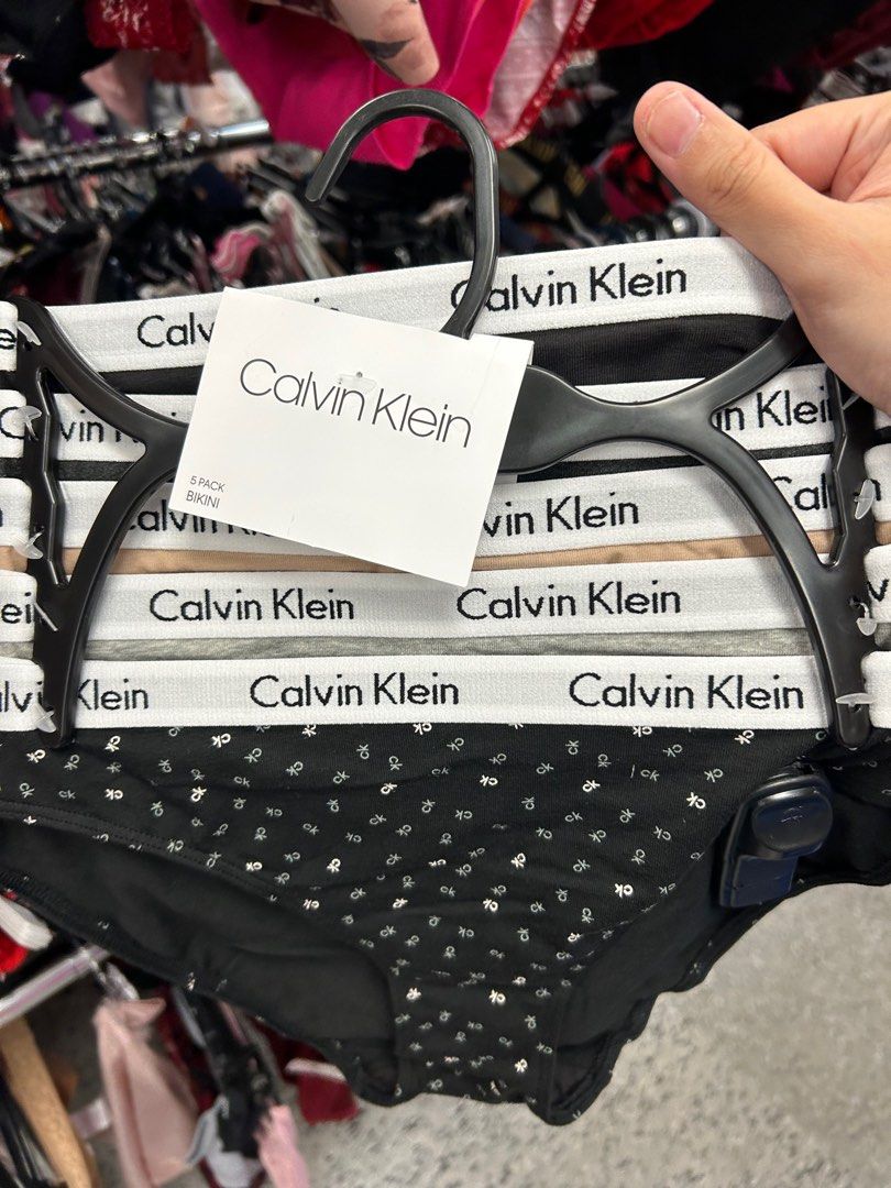 Calvin Klein 5pc Bikini pack Women s Fashion Undergarments Loungewear on Carousell