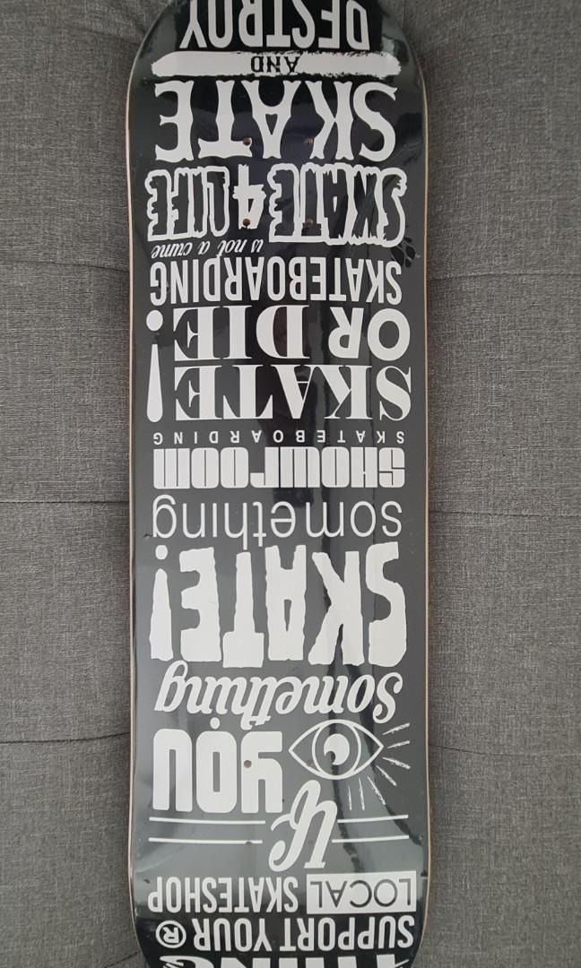 Canadian maple deck with free griptape $55 size 8 inch only (Category: Skates, Rollerblades & Scooters) located in Singapore. Submitted by skatecraze_official (Listing ID 1198574007, Image 2). Description: Canadian Maple deck with free griptape size 8 inch only Happy Skateboarding 🛹 👋 FOLLOW and LIKE Us D'LORDX Skate Supply @ https://instagram.com/dlordxskatesupply?utm_medium=copy_link D'LORDX SKATE SUPPLY https://www.facebook.com/groups/609724