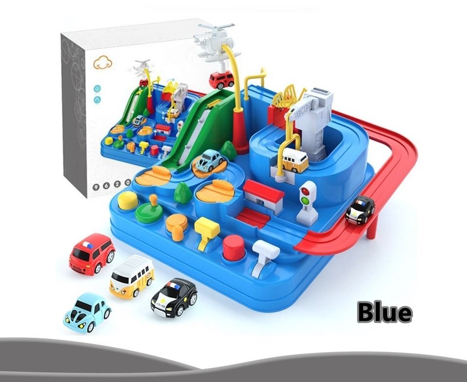 Car Adventure Toy Set Track & Car Play Set Kids Educational Toy Car