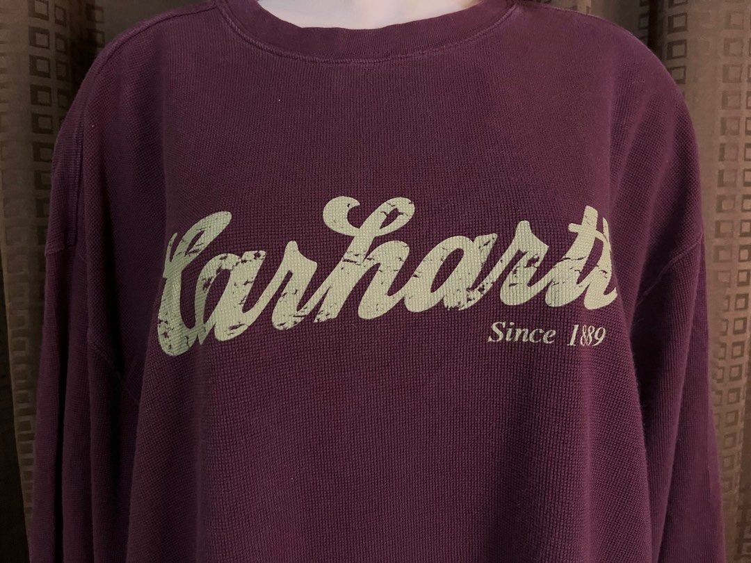 carhartt waffle thermal shirt