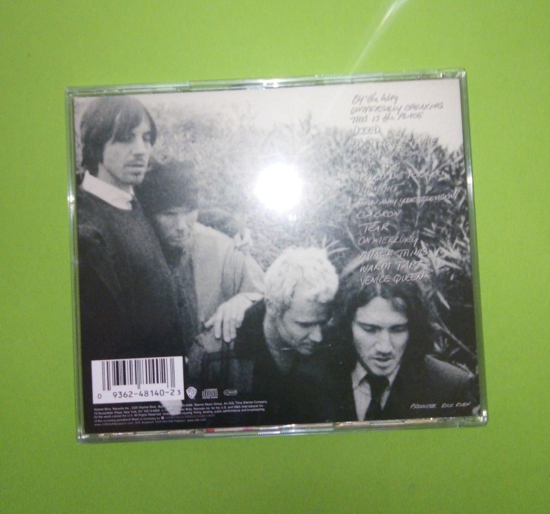 CD RED HOT CHILI PEPPERS BY THE WAY ALBUM (2002) RHCP FUNK