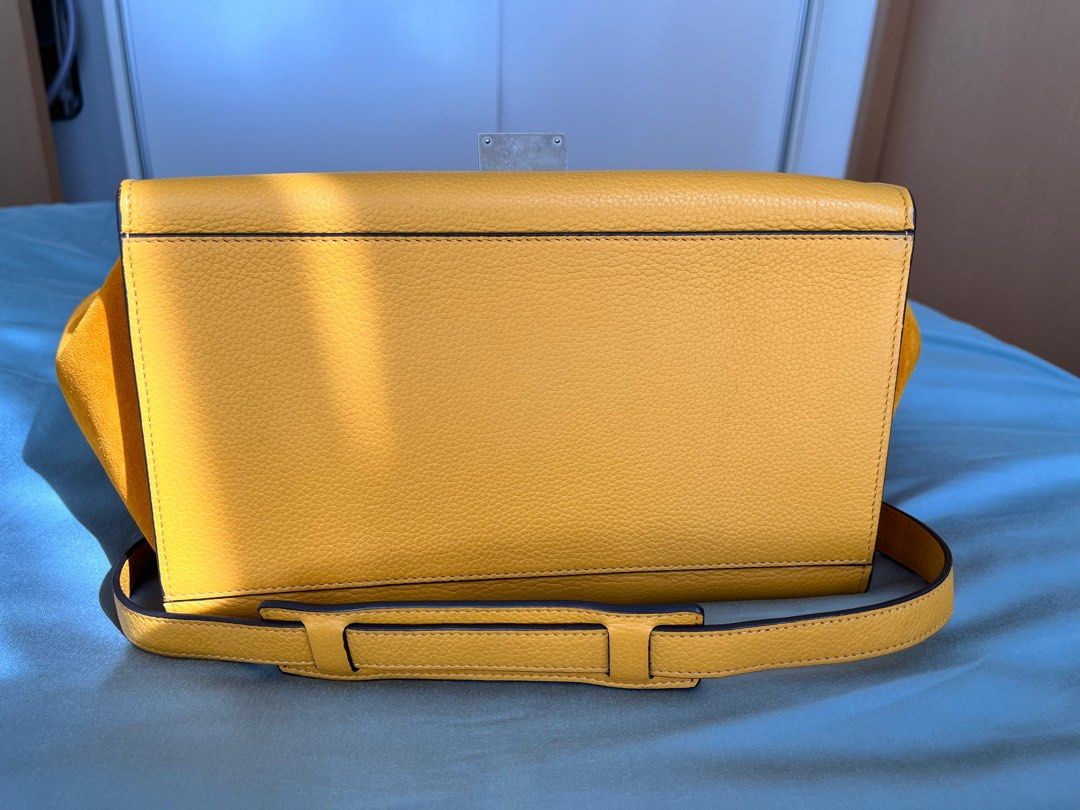 Celine hotsell trapeze yellow