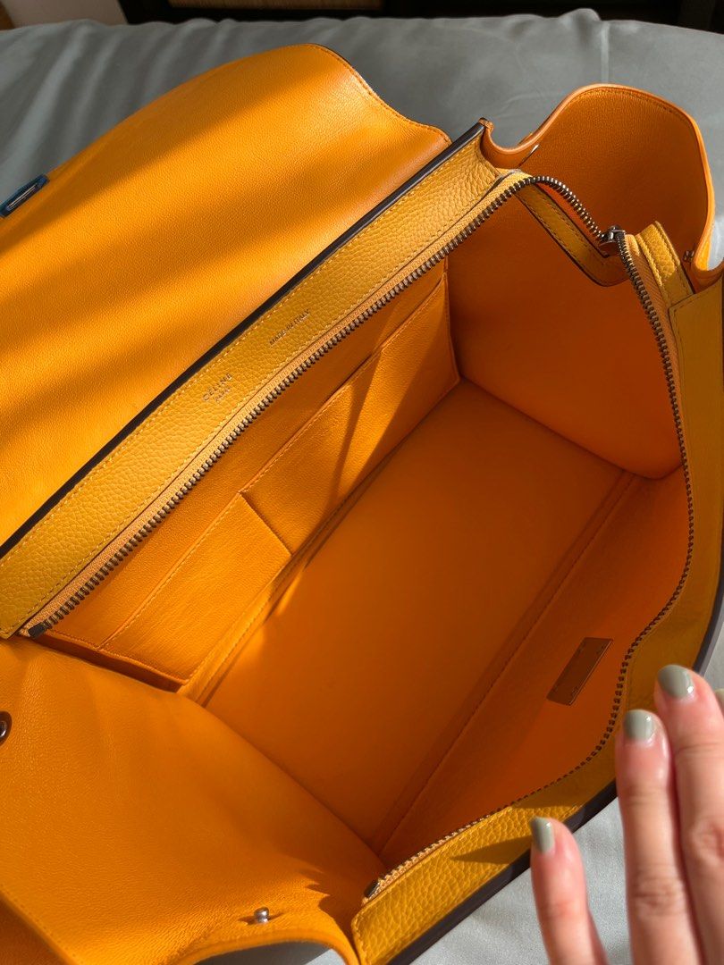 Celine trapeze clearance yellow