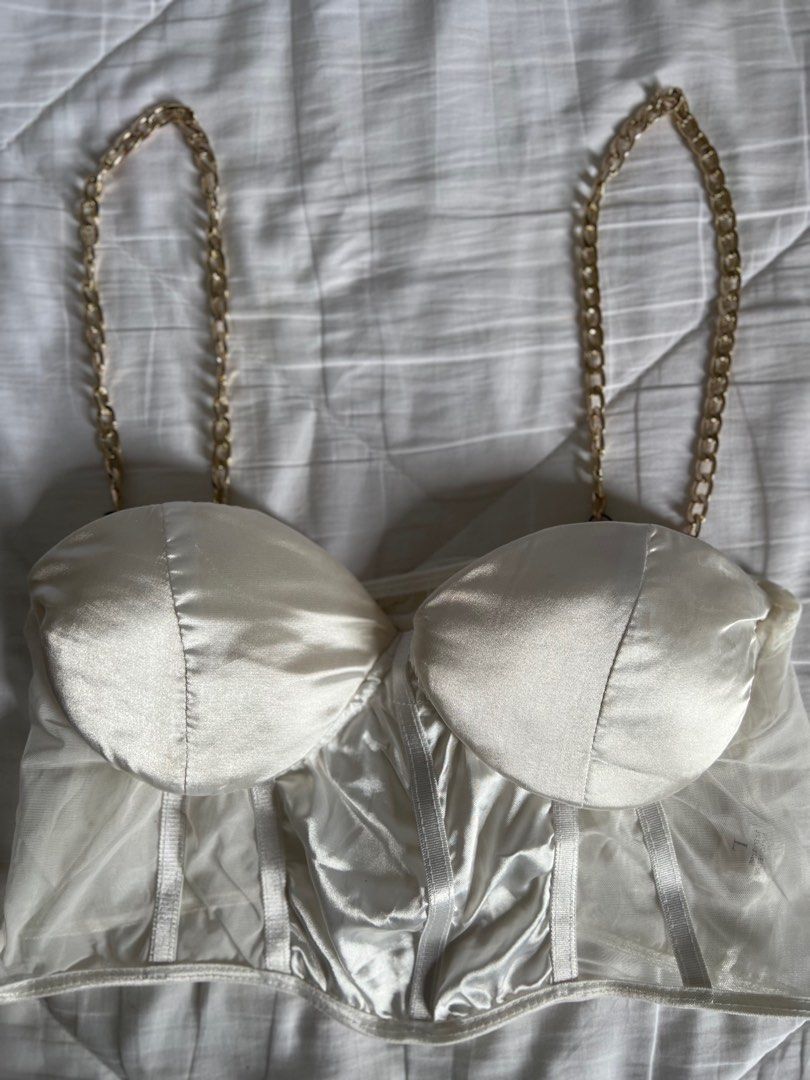 Chain Strap Corset Top, Women's Fashion, Tops, Others Tops on Carousell