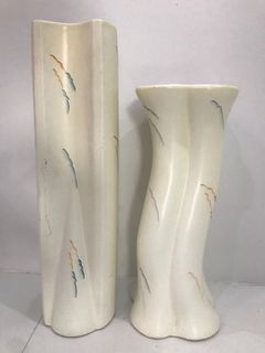 Christmas Gift Idea/Decor Ornament: Minimalist Scandinavian Nordic Ceramic Tall Vases
